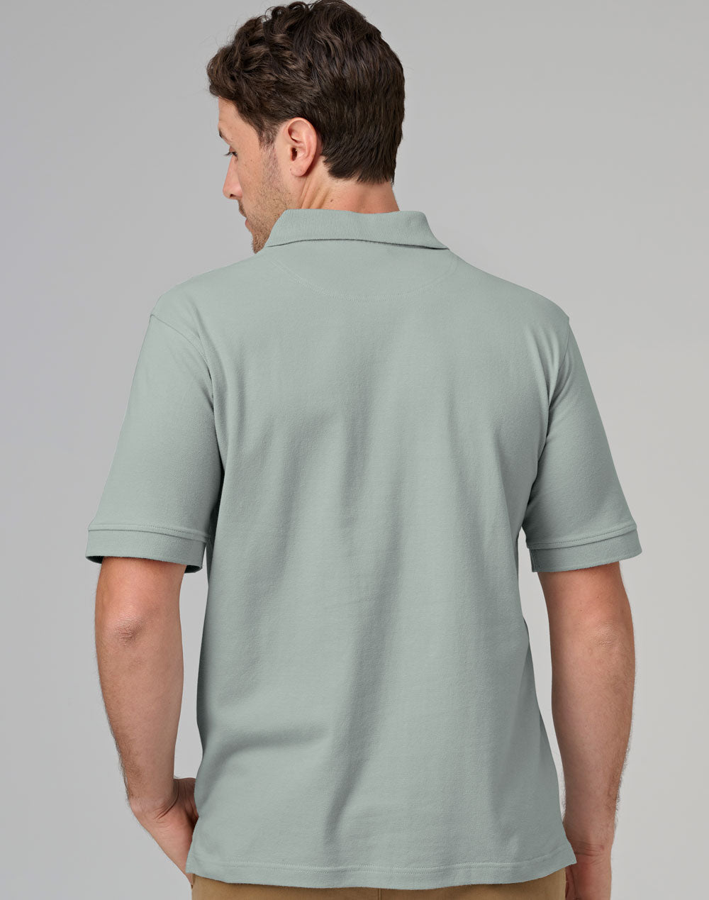 Men's cotton stretch polo - PS55