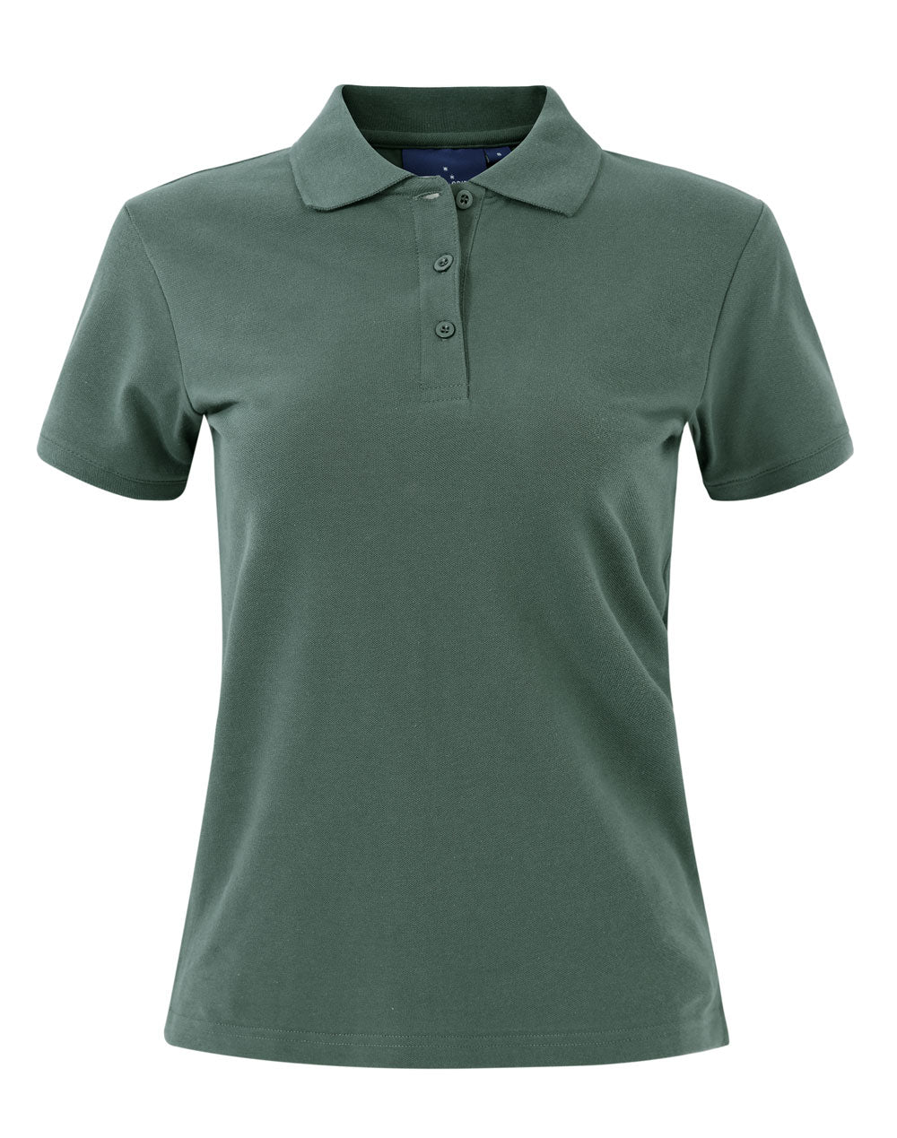 Ladies Cotton Stretch Polo - PS56 - Earth Green