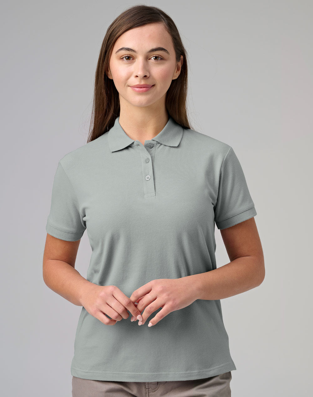 Ladies Cotton Stretch Polo - PS56 - Winning Spirit