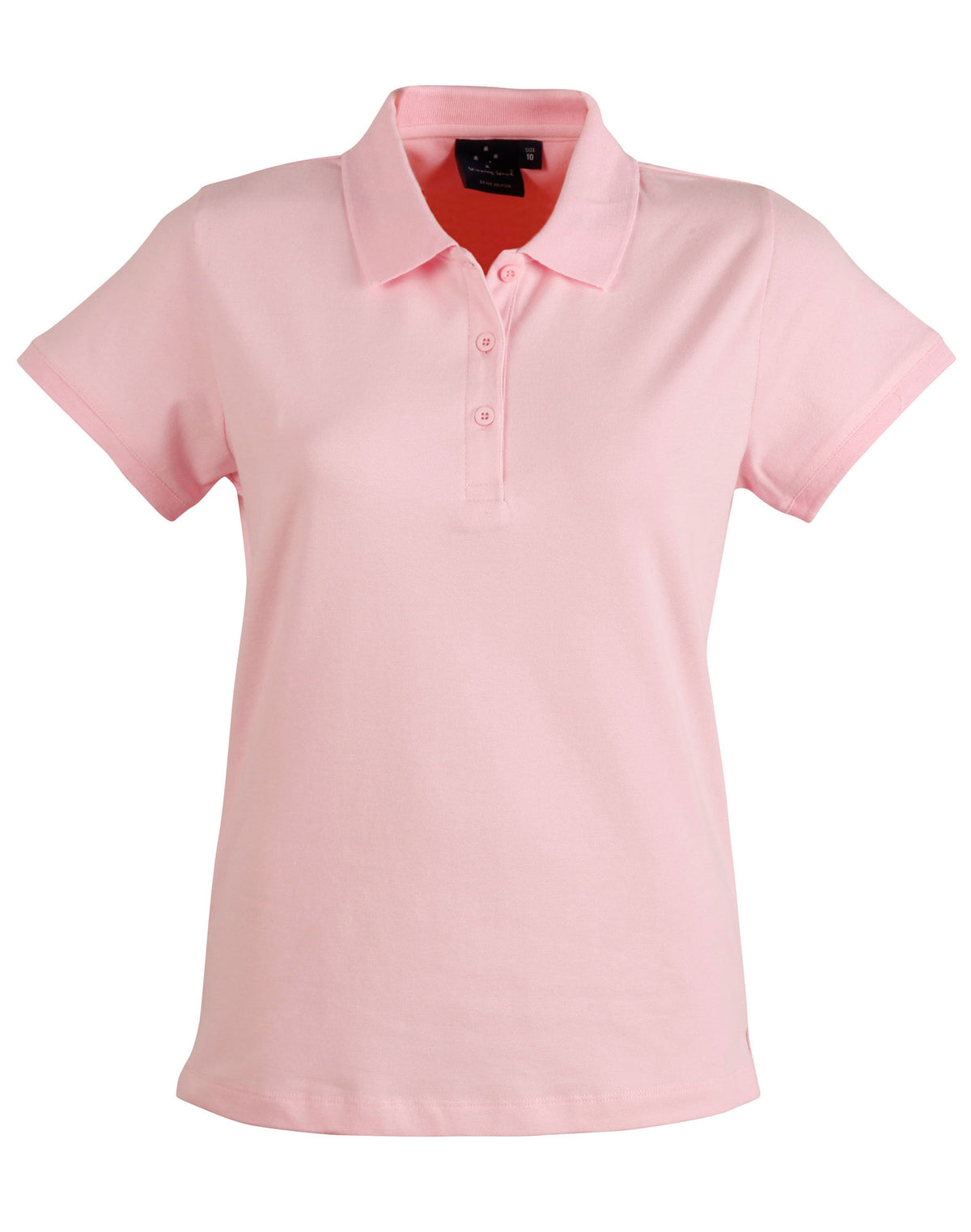 Ladies Cotton Stretch Polo - PS56 - Pink