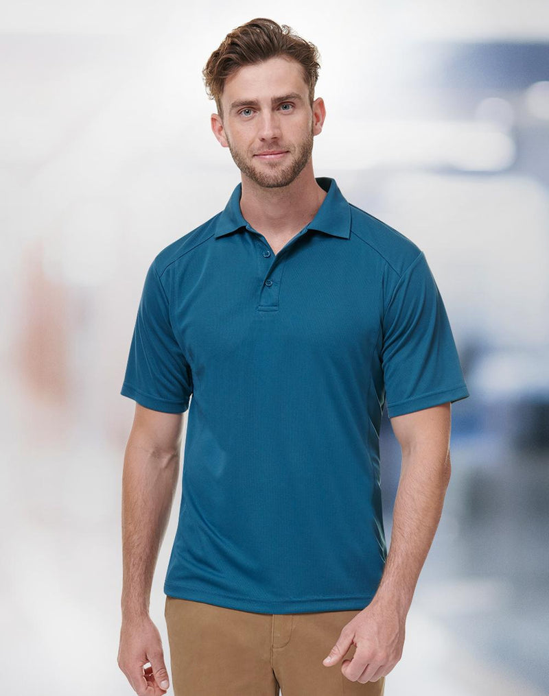 Winning Spirit mens bamboo charcoal S/S Polo PS59