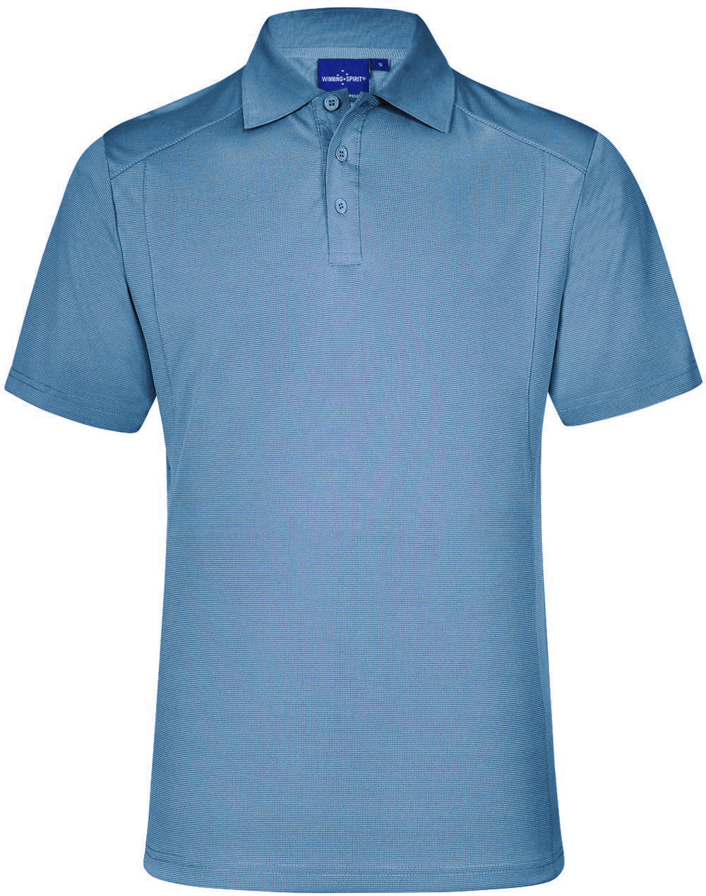 mens bamboo charcoal S/S Polo - PS59 - Arctic Blue