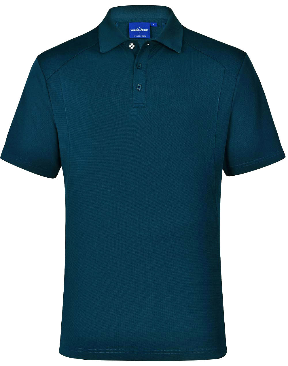 mens bamboo charcoal S/S Polo - PS59 - Ocean Blue
