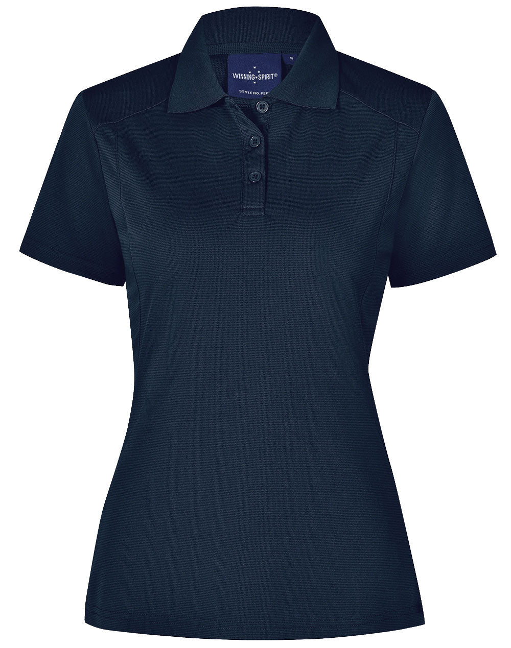 ladies bamboo charcoal S/S Polo - PS60 - Navy
