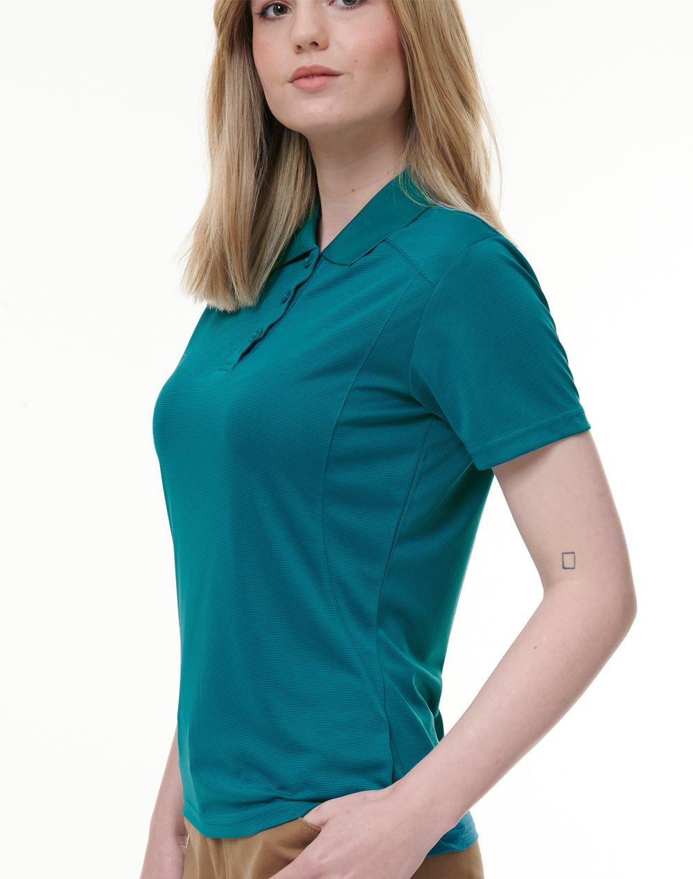 ladies bamboo charcoal S/S Polo - PS60 - Winning Spirit