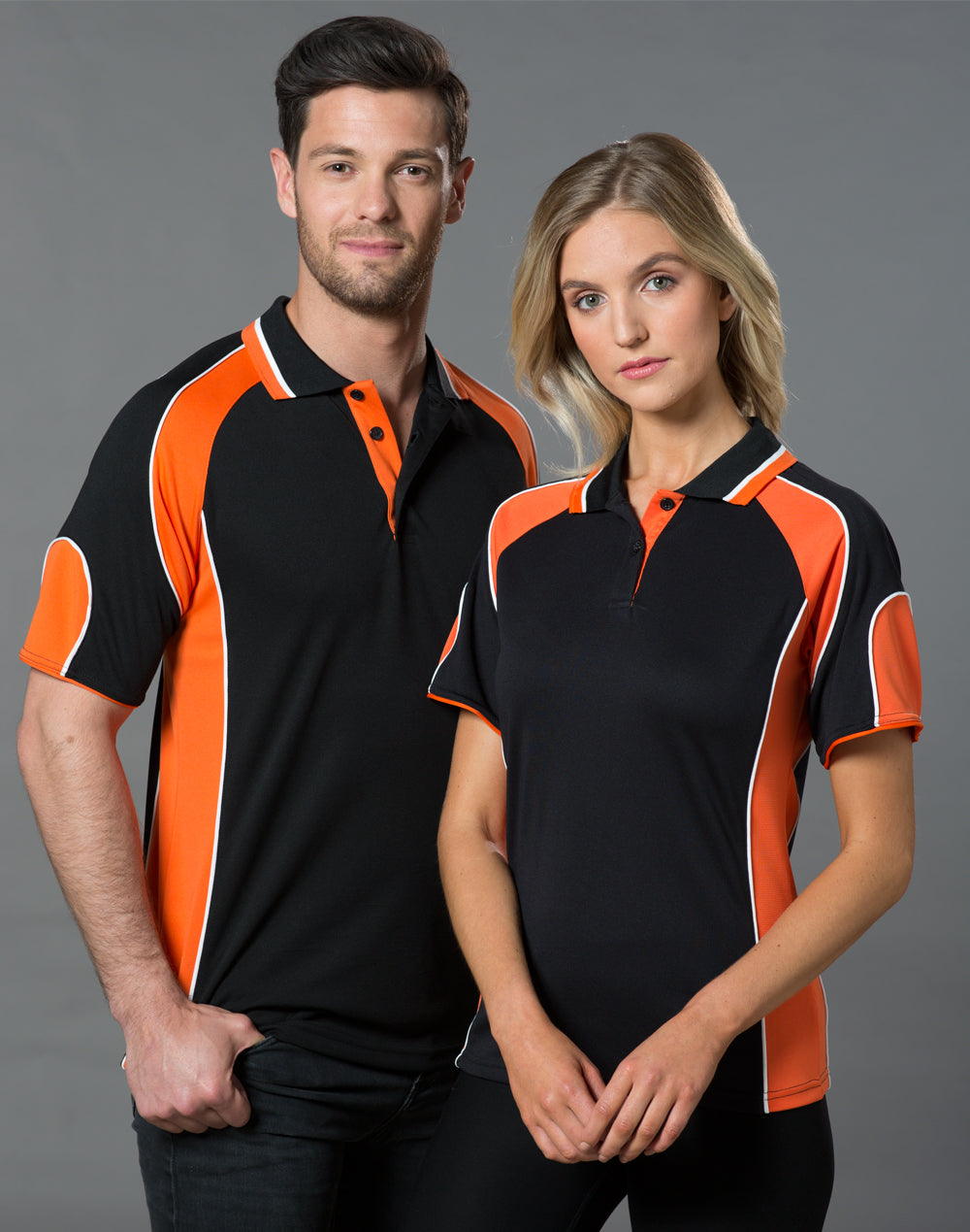 Ladies' Cooldry Contrast Polo With Sleeve Panel - PS62 - Winning Spirit