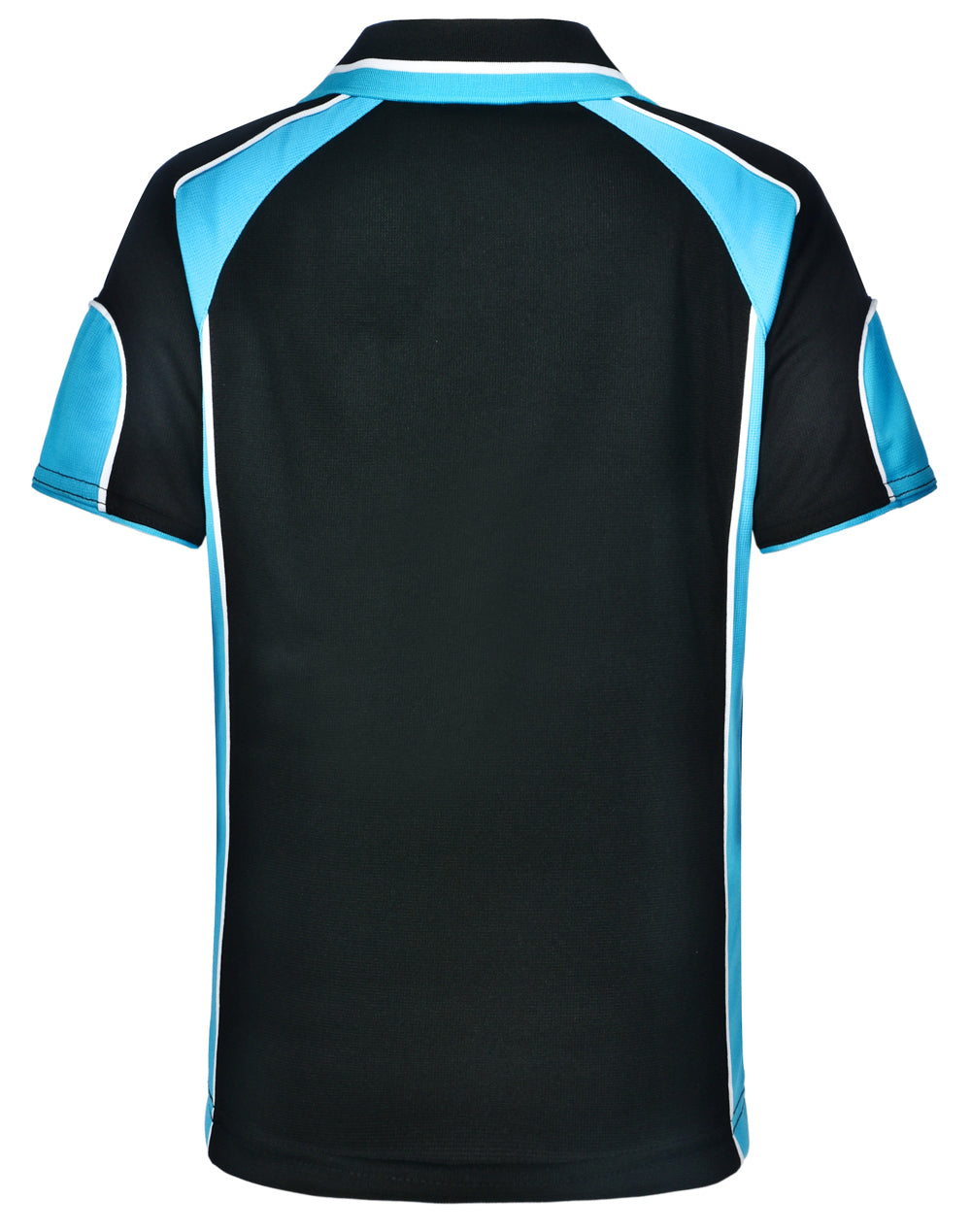 Alliance Polo Kids - Navy/Aqua Blue - Back