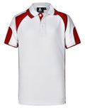 Alliance Polo Kids - White/Red - Front