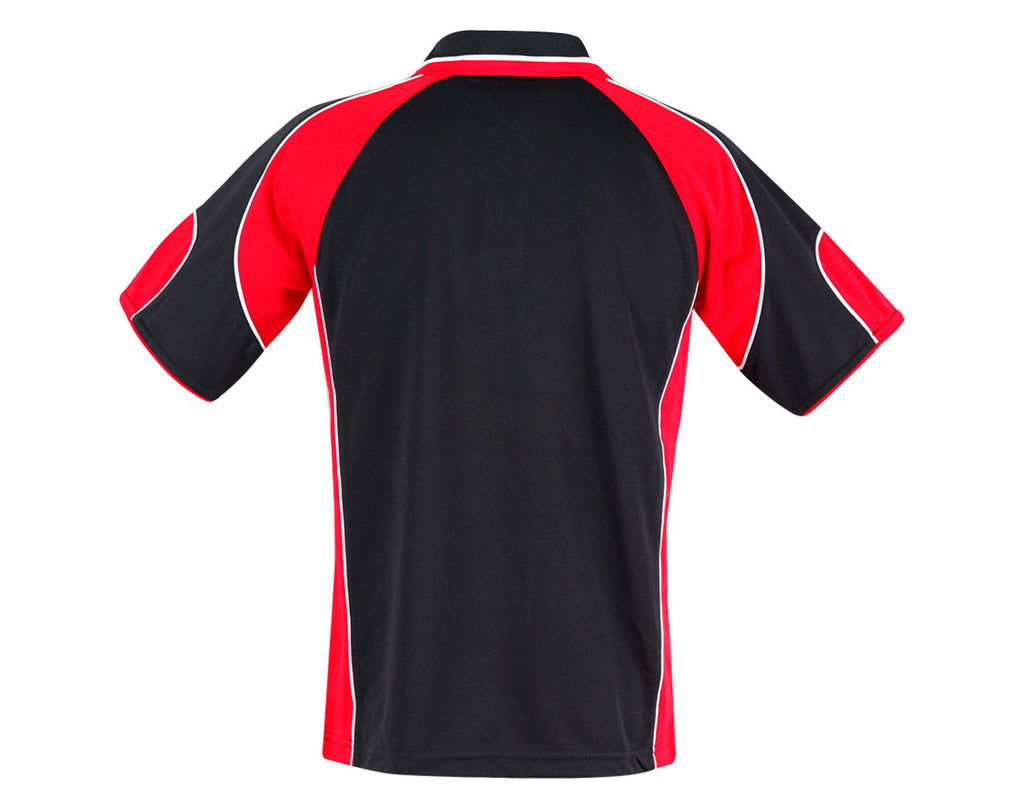 Alliance Polo Kids - Black/Red - Back