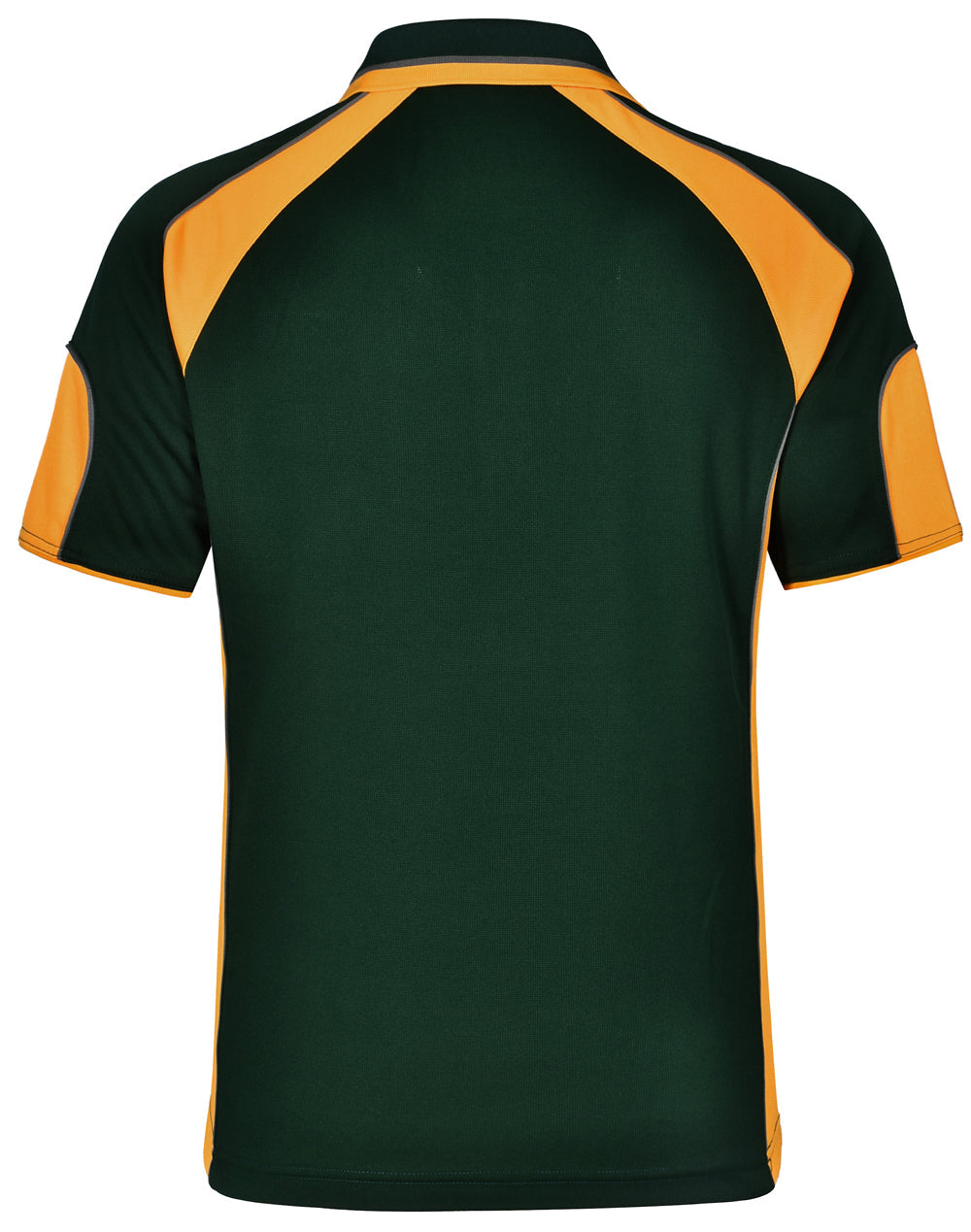 Alliance Polo Men's - Bottle/Gold - Back