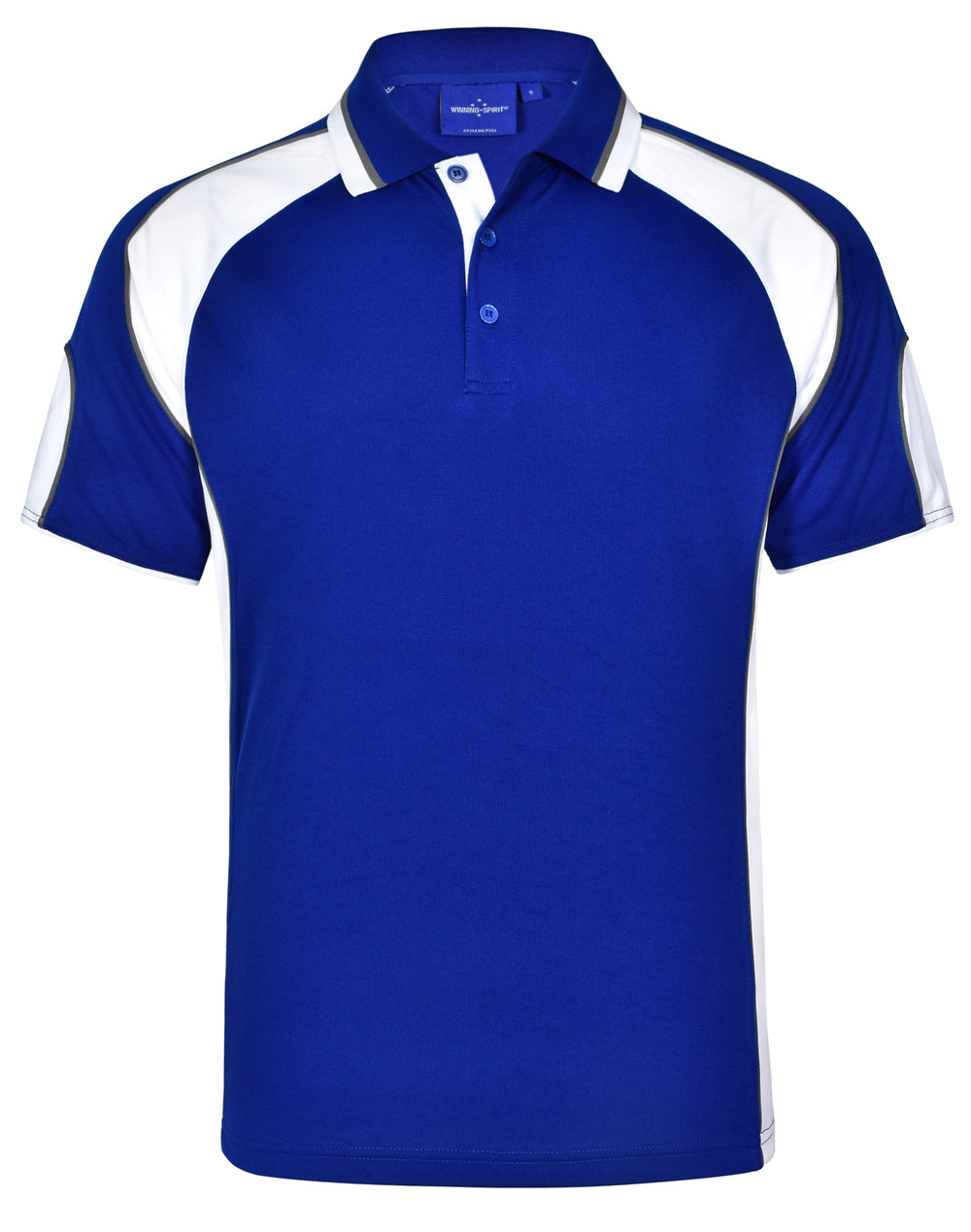 Alliance Polo Men's - Royal/White - Front