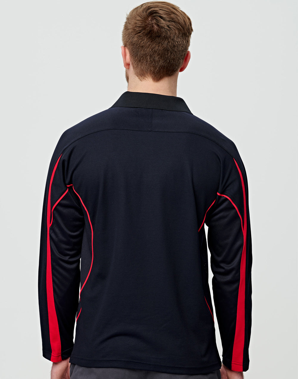 Men's TrueDry Long Sleeve Polo - PS69 - Winning Spirit