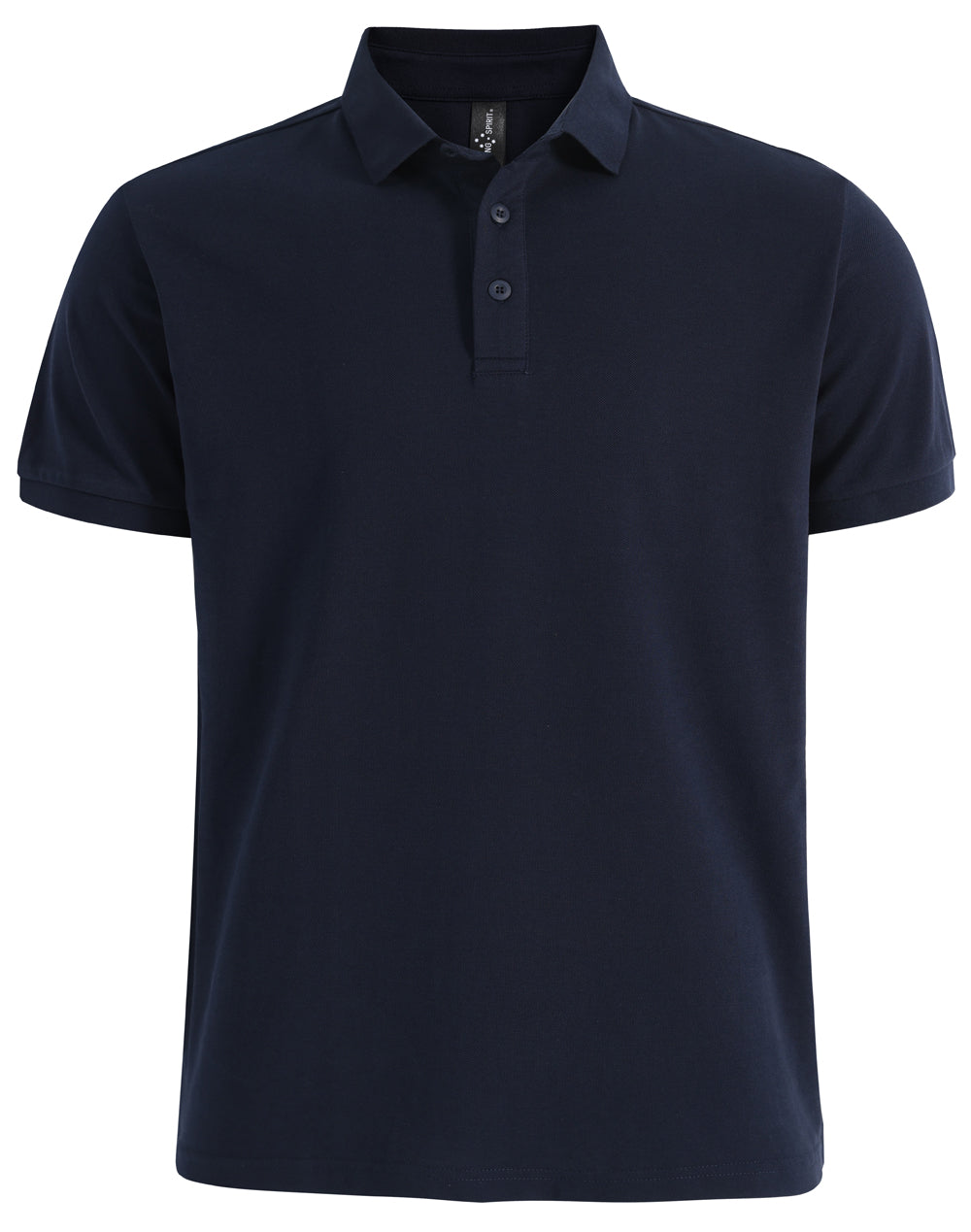 Men's Ultrafine Cotton Pique Polo - PS71 - Navy