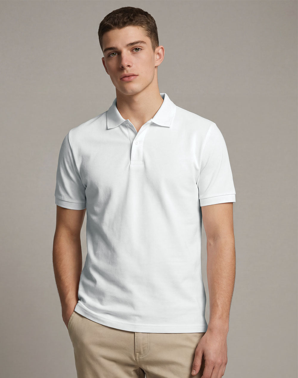 Men's Ultrafine Cotton Pique Polo - PS71 - Winning Spirit