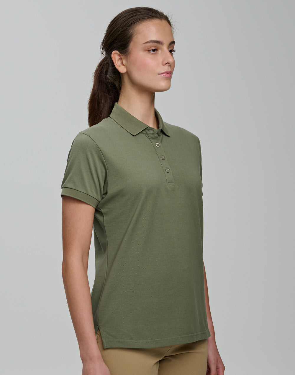 Ladies Ultrafine Cotton Pique Polo - PS72 - Winning Spirit