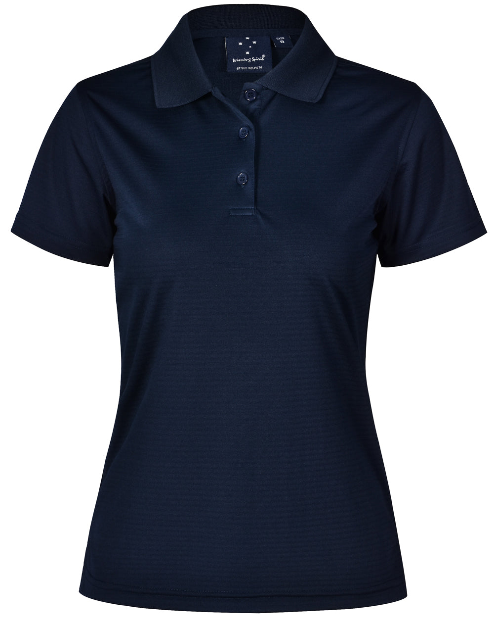 Ladies' Cooldry Textured Polo - PS76 - Navy