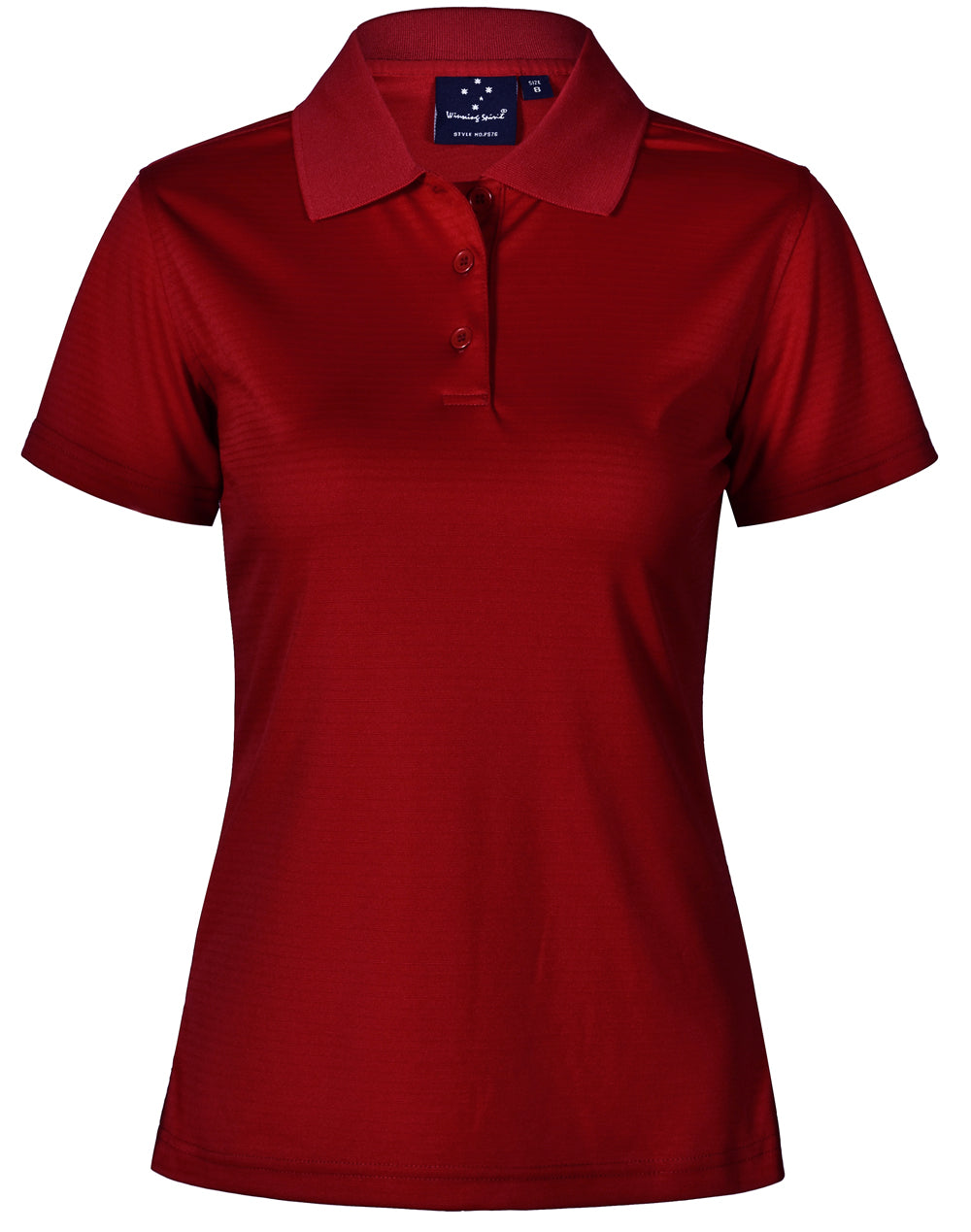 Ladies' Cooldry Textured Polo - PS76 - Red