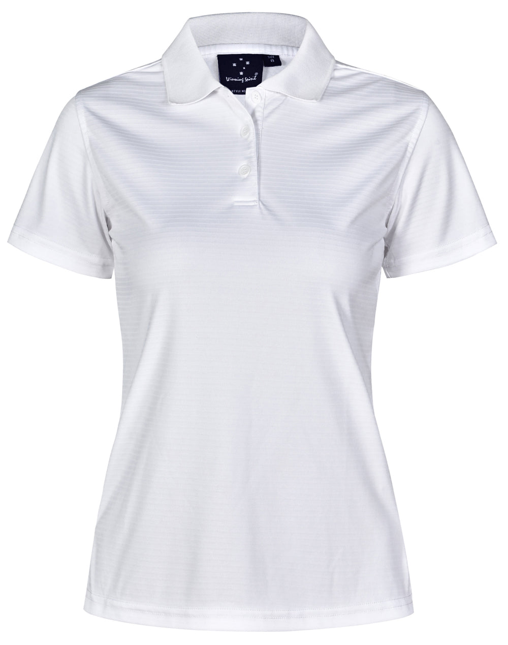 Ladies' Cooldry Textured Polo - PS76 - White