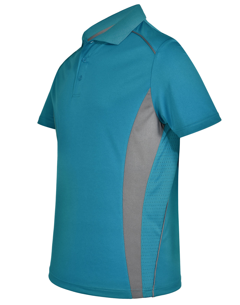 Pursuit Polo Men's - Aegean Blue/Ash - View