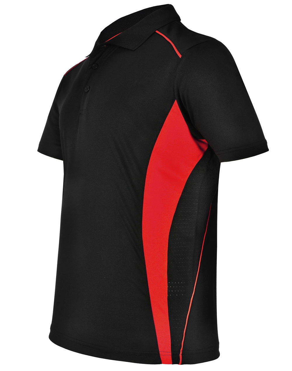 Pursuit Polo Men's - Black/Red - View