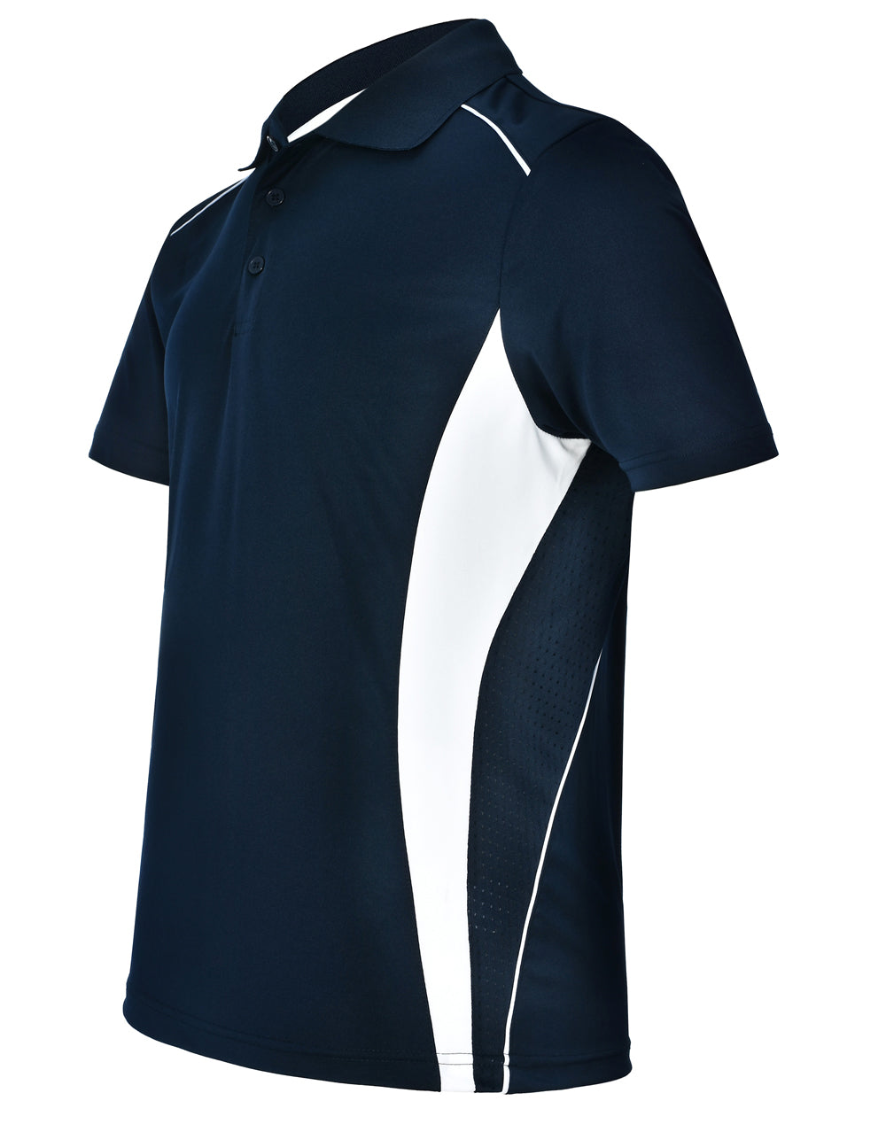 Pursuit Polo Kids - Navy/White - View