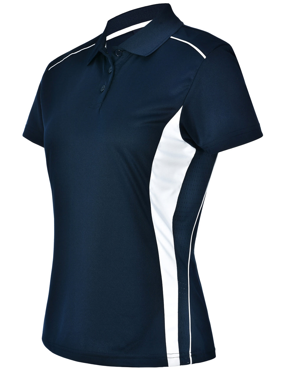 Pursuit Polo Ladies' - Navy/White - View