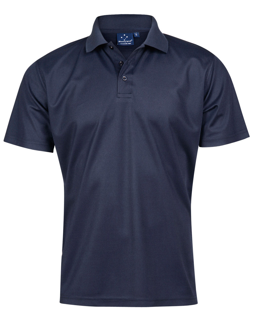 Kids' Cooldry Pique Soild Colour S/S Polo - PS81K - Navy