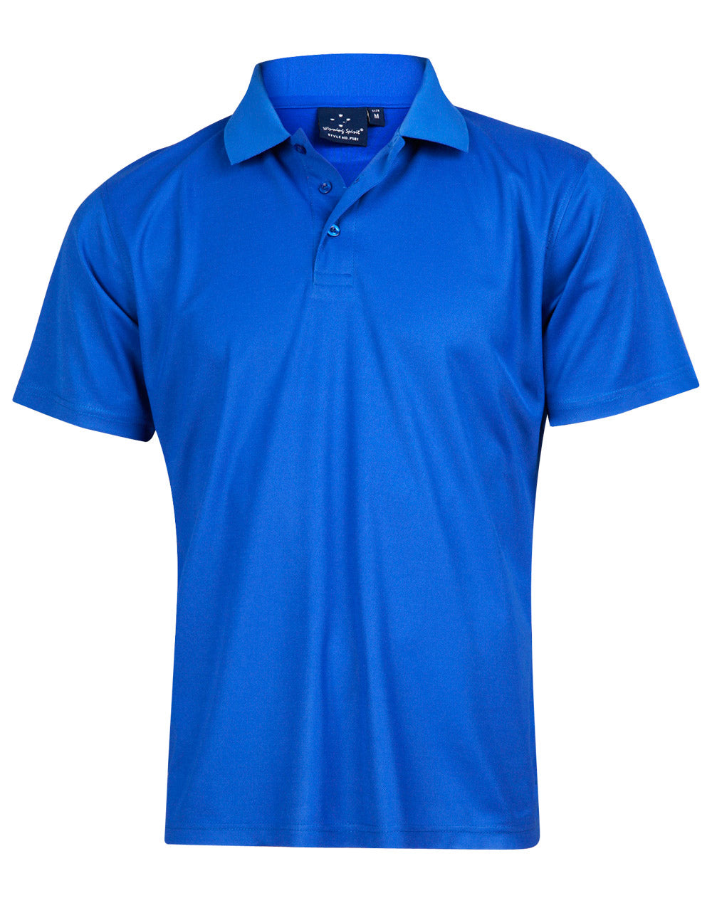 Kids' Cooldry Pique Soild Colour S/S Polo - PS81K - Royal