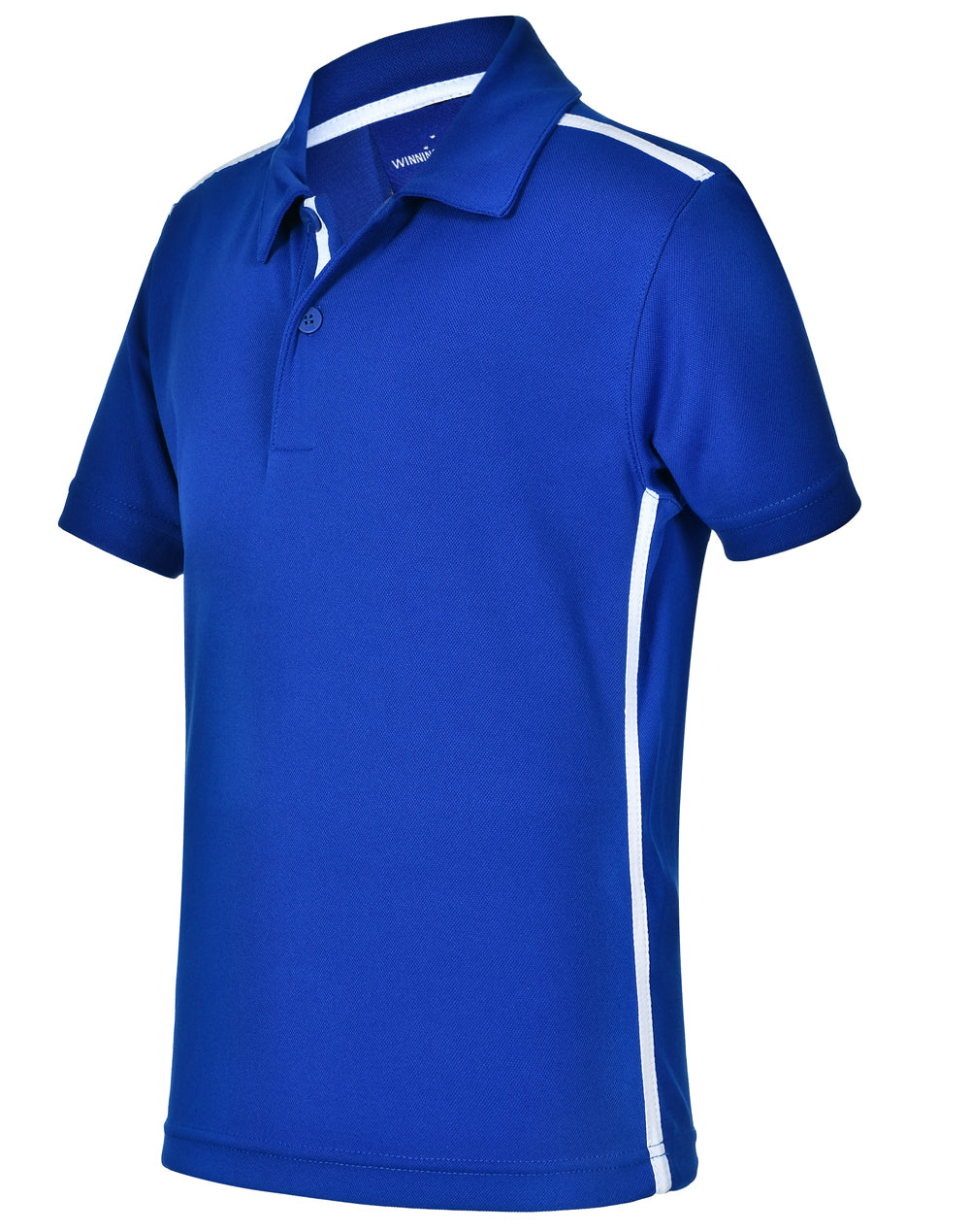 Staten Polo Shirt Kid's - Royal/White - View