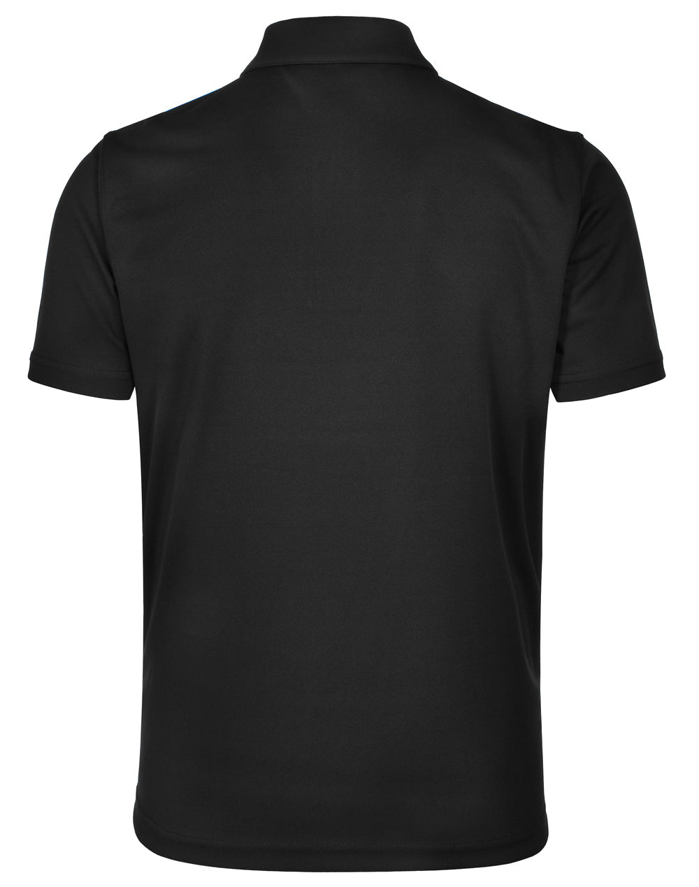 Staten Polo Shirt Men's - Black/Ash - Back