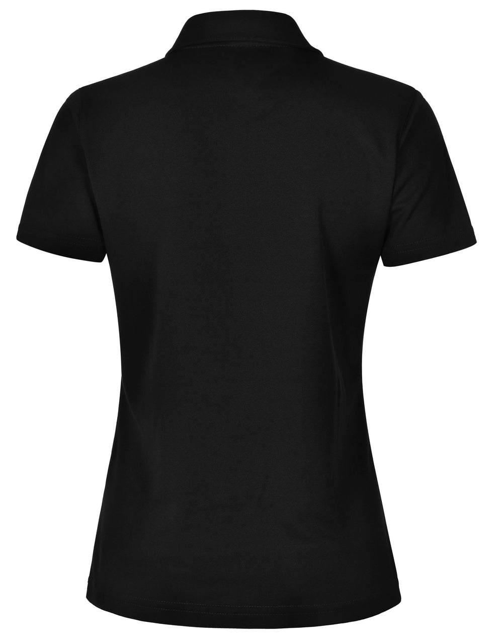 Staten Polo Shirt Ladies - Black/Ash - Back