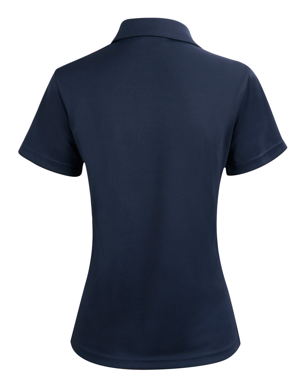 Staten Polo Shirt Ladies - Navy/Gold - Back