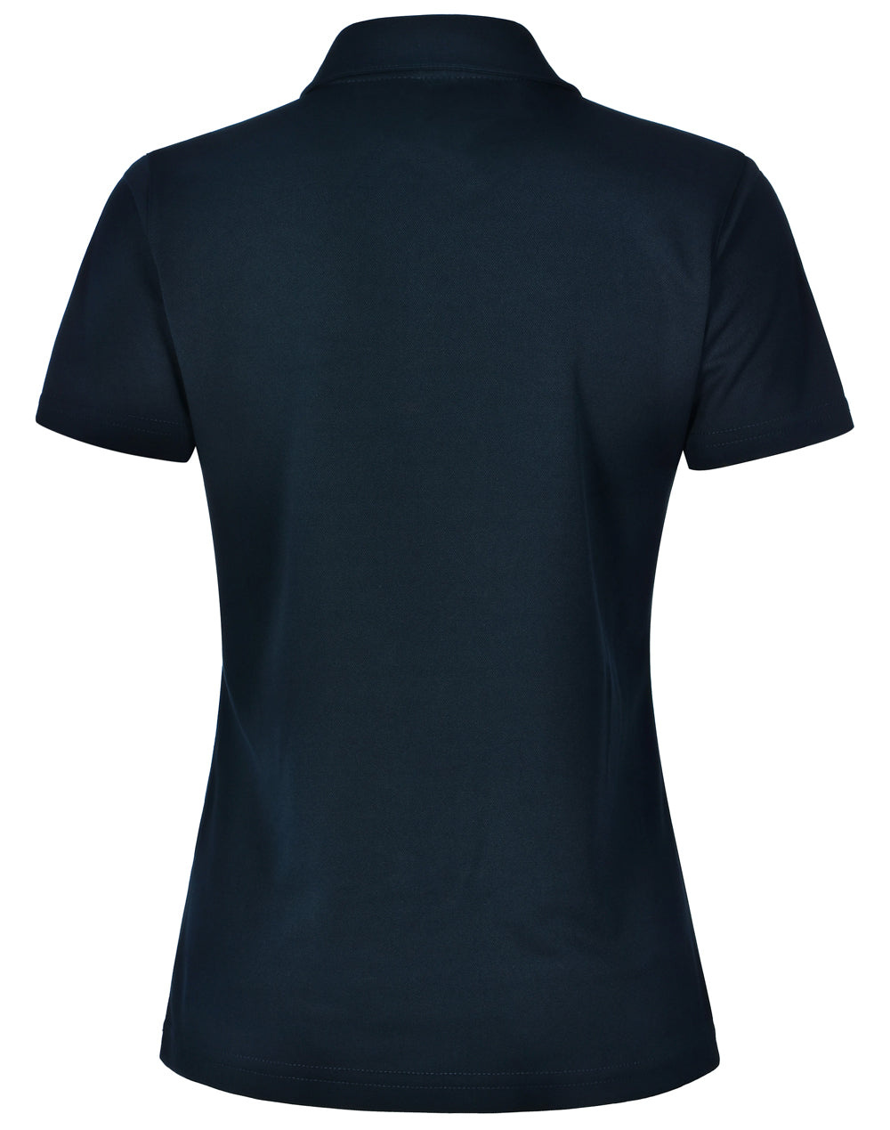 Staten Polo Shirt Ladies - Navy/Red - Back