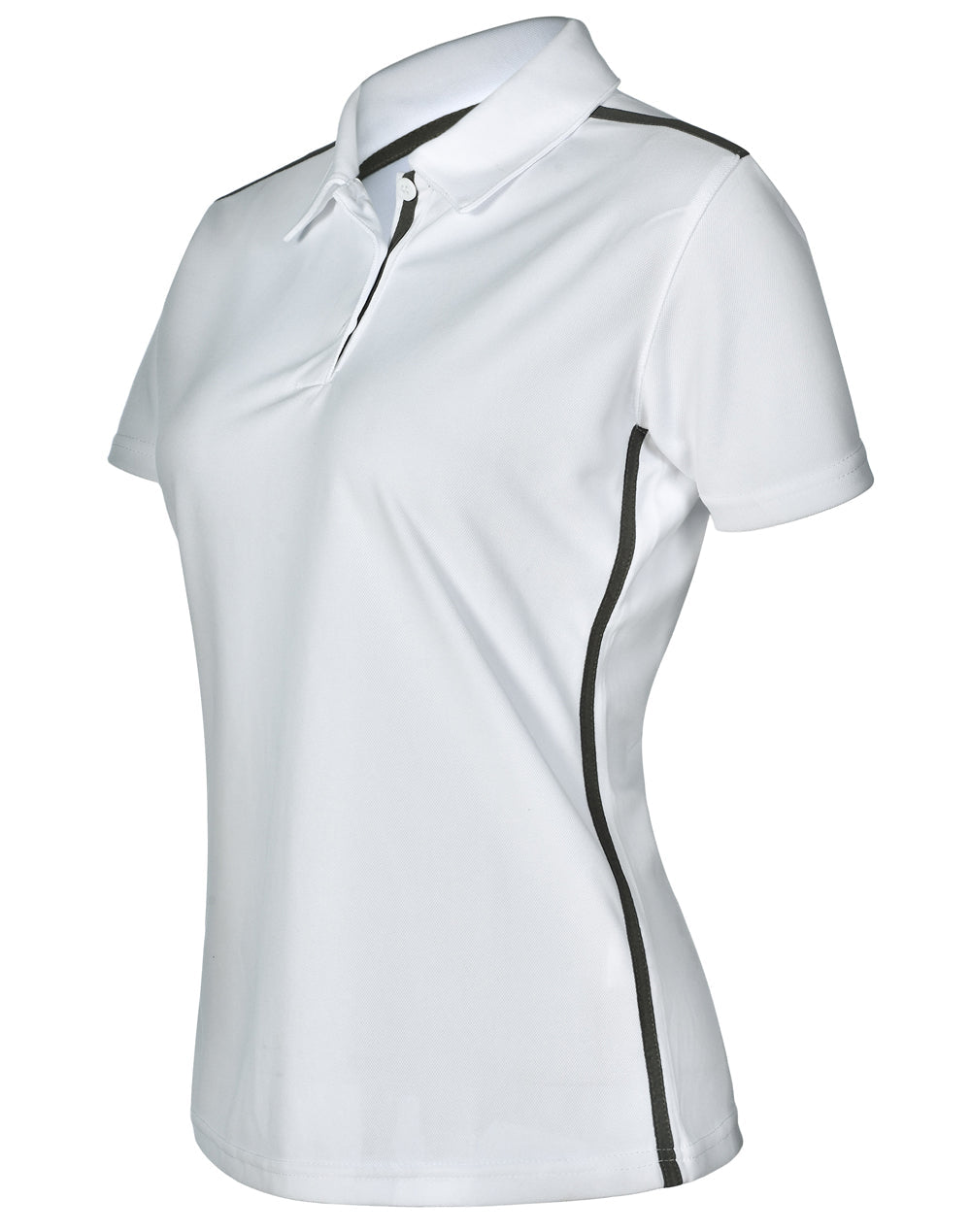 Staten Polo Shirt Ladies - White/Ash - View