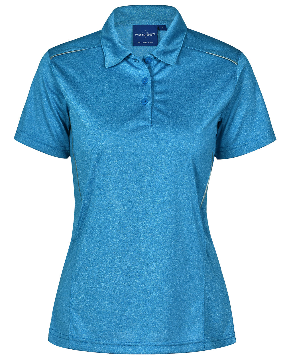 Ladies' Ultra Dry Cationic Short Sleeve Polo - PS86 - Cyan