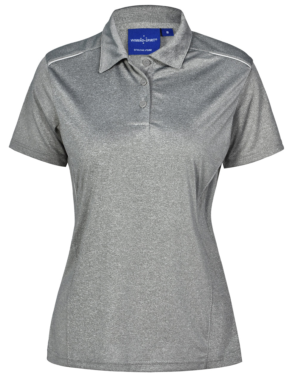 Ladies' Ultra Dry Cationic Short Sleeve Polo - PS86 - Silver Grey