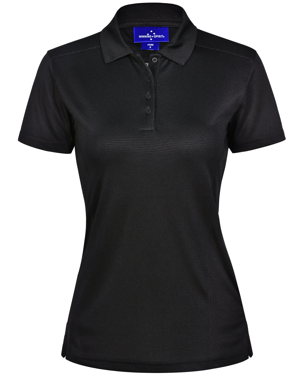 Ladies' Bamboo Charcoal Corporate S/S Polo - PS88 - Black