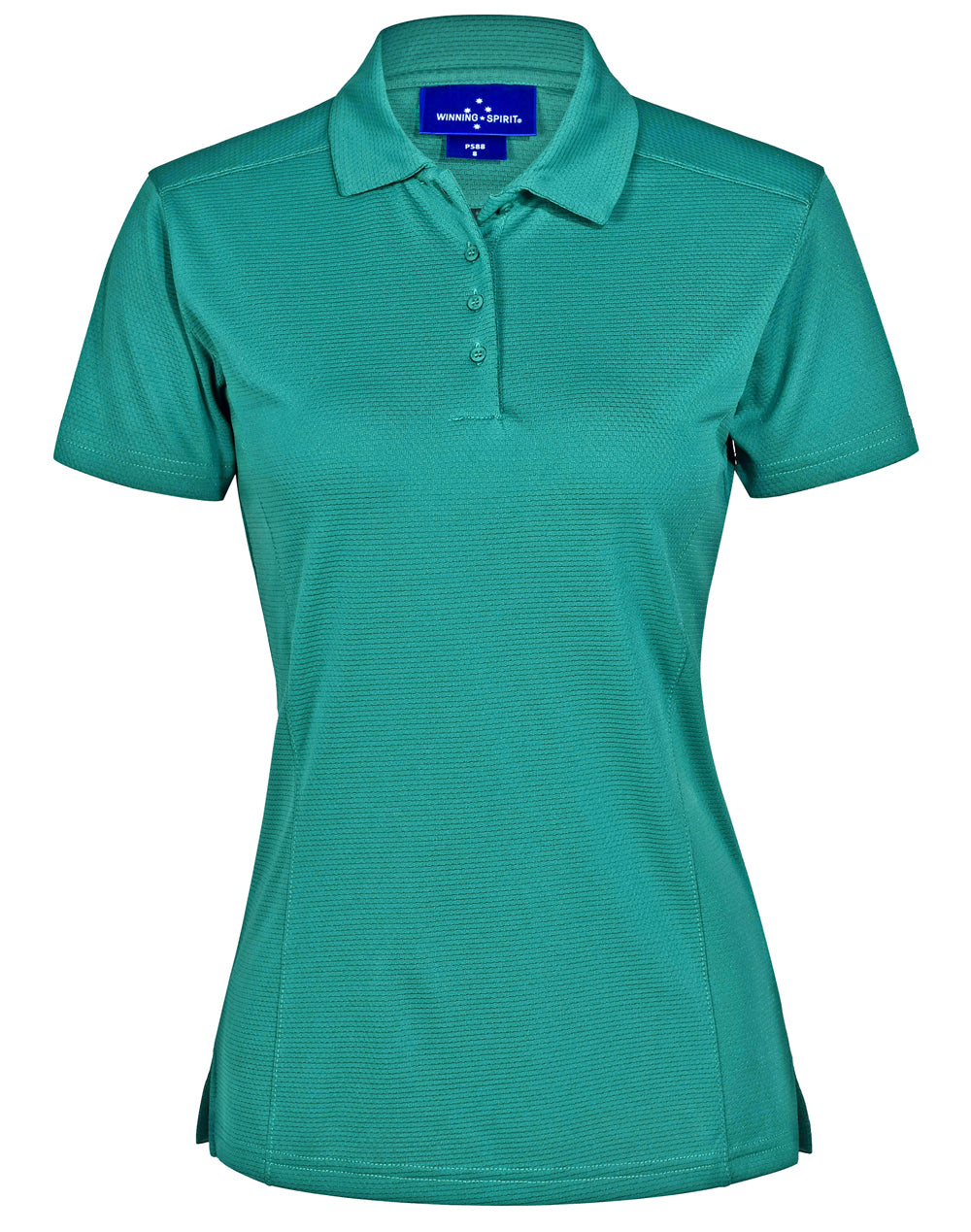 Ladies' Bamboo Charcoal Corporate S/S Polo - PS88 - Teal