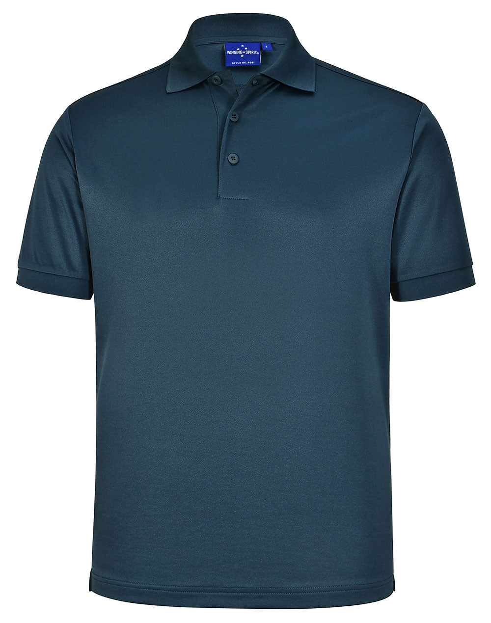 Men's Sustainable Poly/Cotton Corporate S/S Polo - PS91 - Heavy Cloud