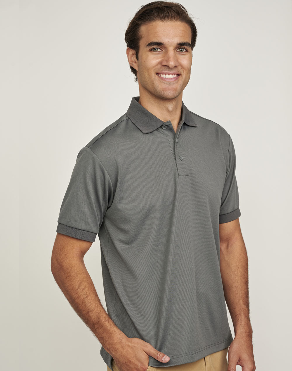 Men's Sustainable Poly/Cotton Corporate S/S Polo - PS91 - Winning Spirit
