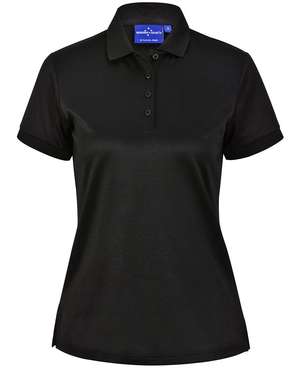 Ladies' Sustainable Poly/Cotton Corporate S/S Polo - PS92 - Black