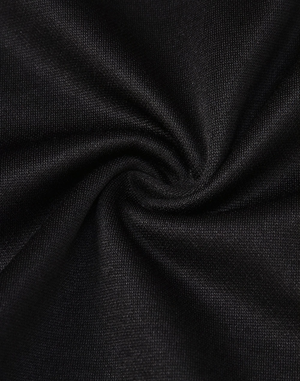 Kids Sustainable Poly/Cotton Contrast Ss Polo - Black/Aqua Blue - Fabric