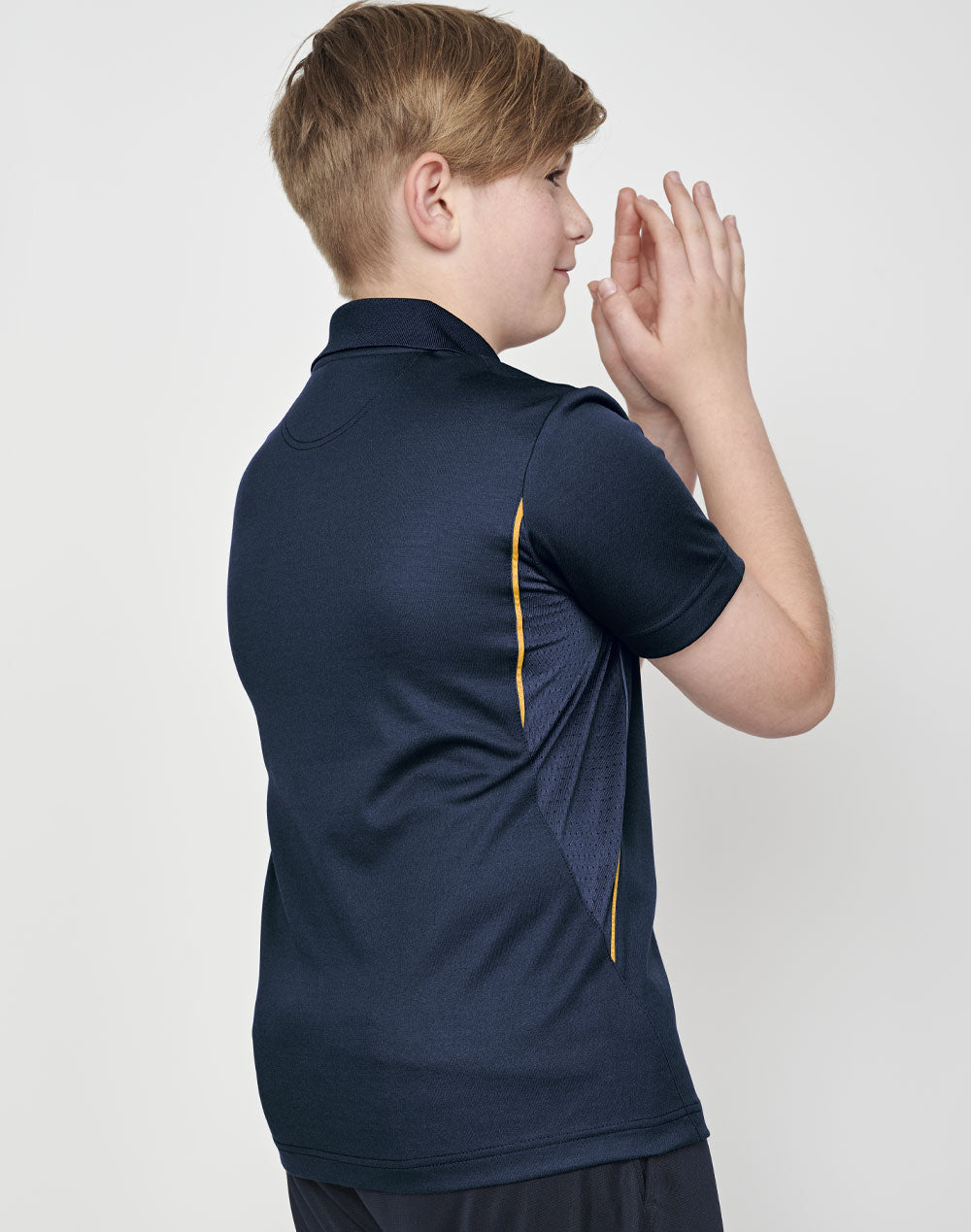 Kids' Sustainable Poly/Cotton Contrast S/S Polo - PS93K - Winning Spirit