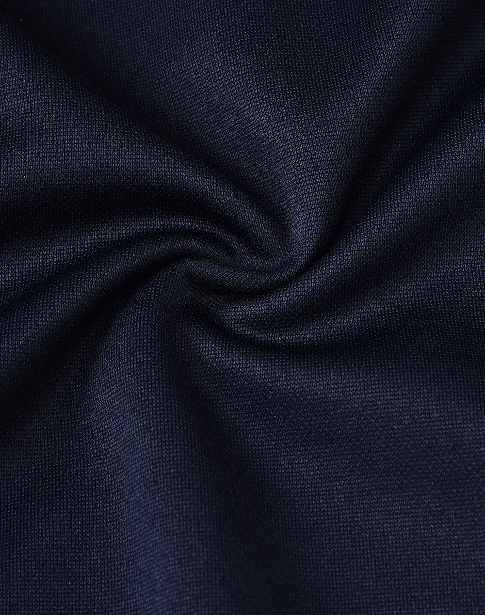 Kids Sustainable Poly/Cotton Contrast Ss Polo - Navy/Gold - Fabric