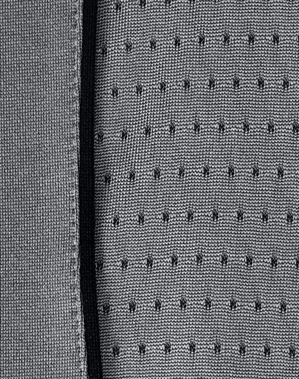 Mens Sustainable Poly/Cotton Contrast Ss Polo - Ash/Black - View