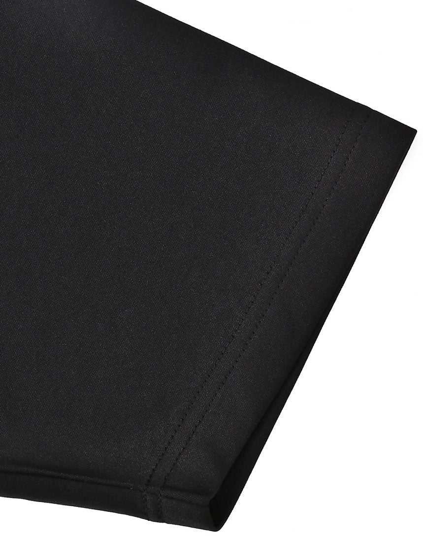 Mens Sustainable Poly/Cotton Contrast Ss Polo - Black/White - View