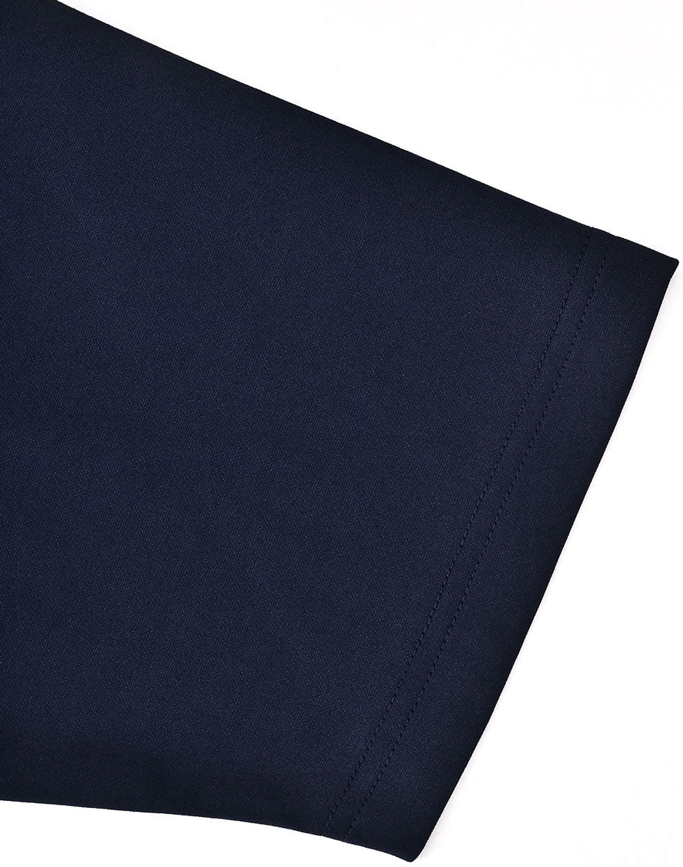 Mens Sustainable Poly/Cotton Contrast Ss Polo - Navy/Skyblue - View