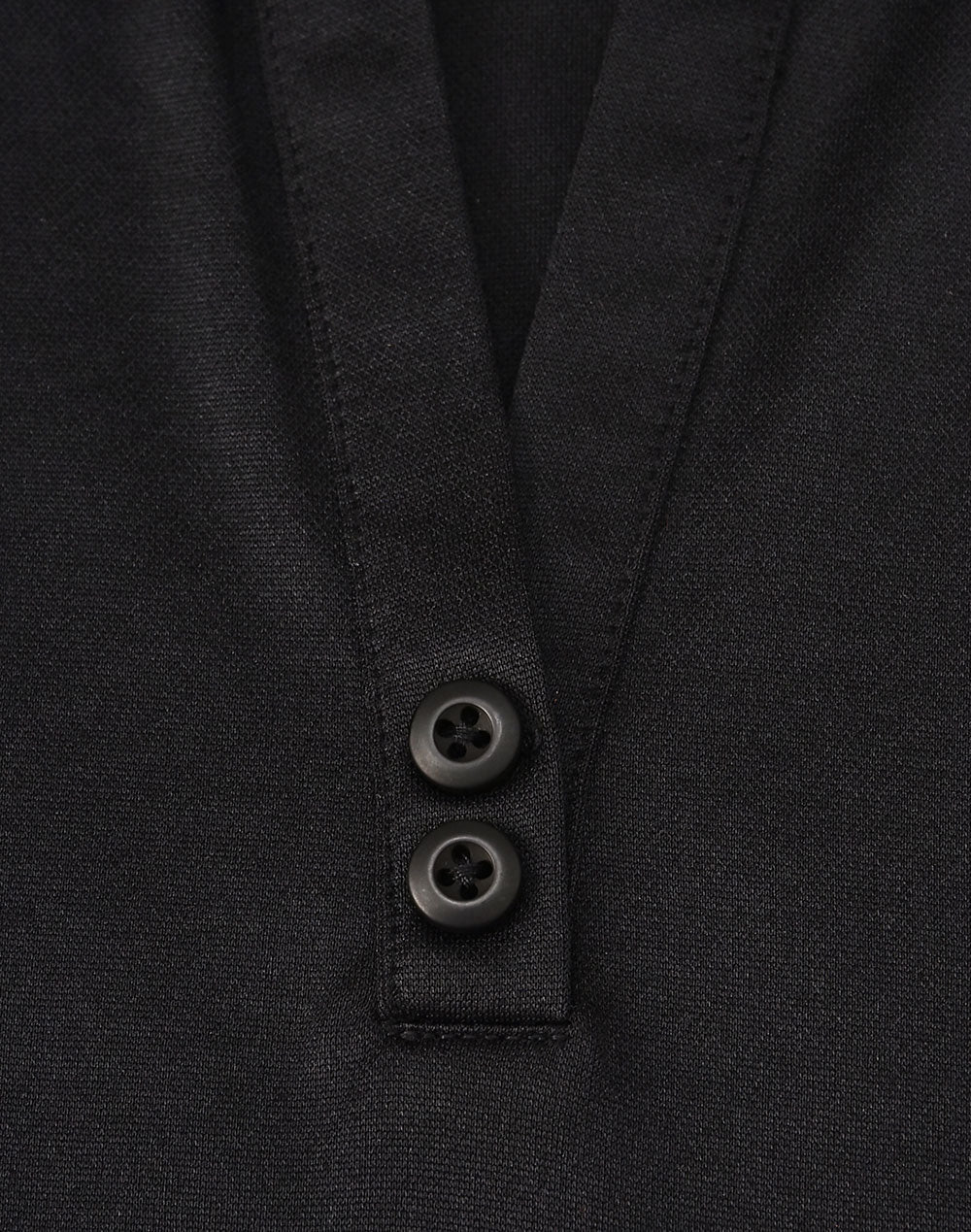 Ladies Sustainable Poly/Cotton Contrast Ss Polo - Black/White - View