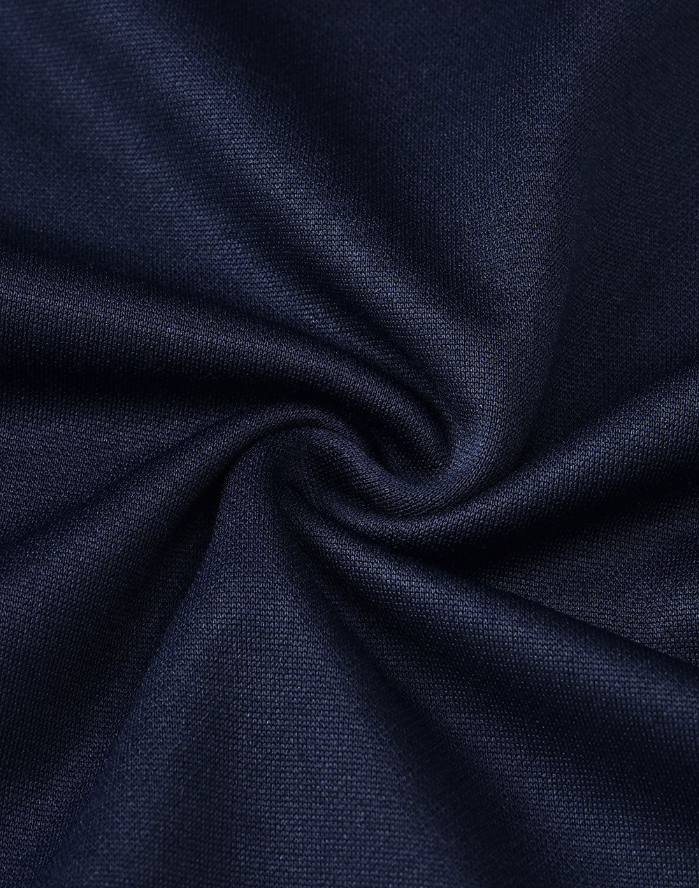 Ladies Sustainable Poly/Cotton Contrast Ss Polo - Navy/Red - Fabric