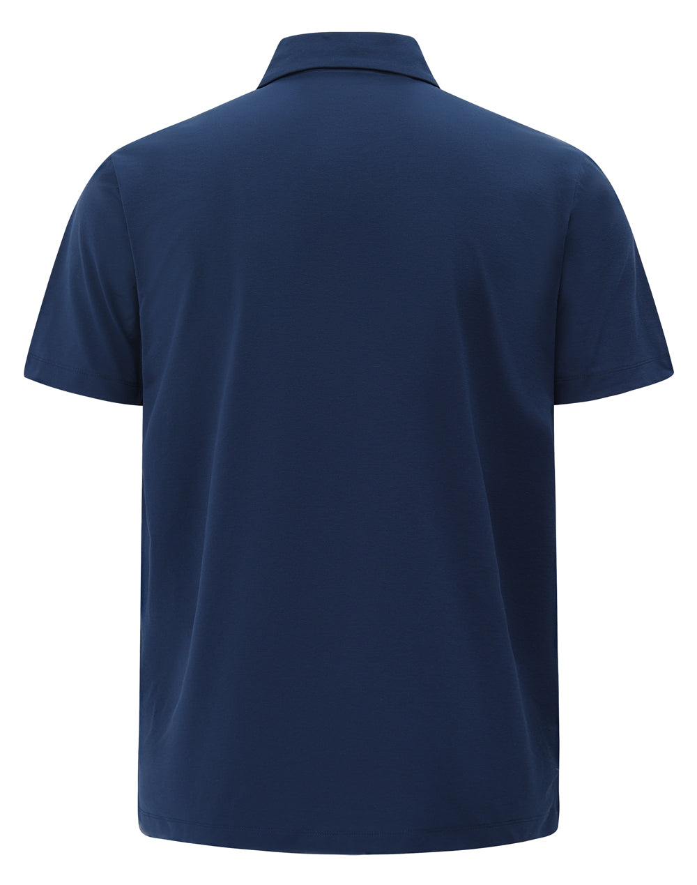 Mens High Performance Graphene Polo - Navy - Back